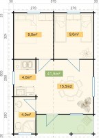 садовый домик 312